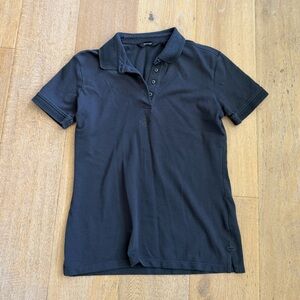 RADMOR faded black Women's Polo Shirt - Classic Short-Sleeve Small